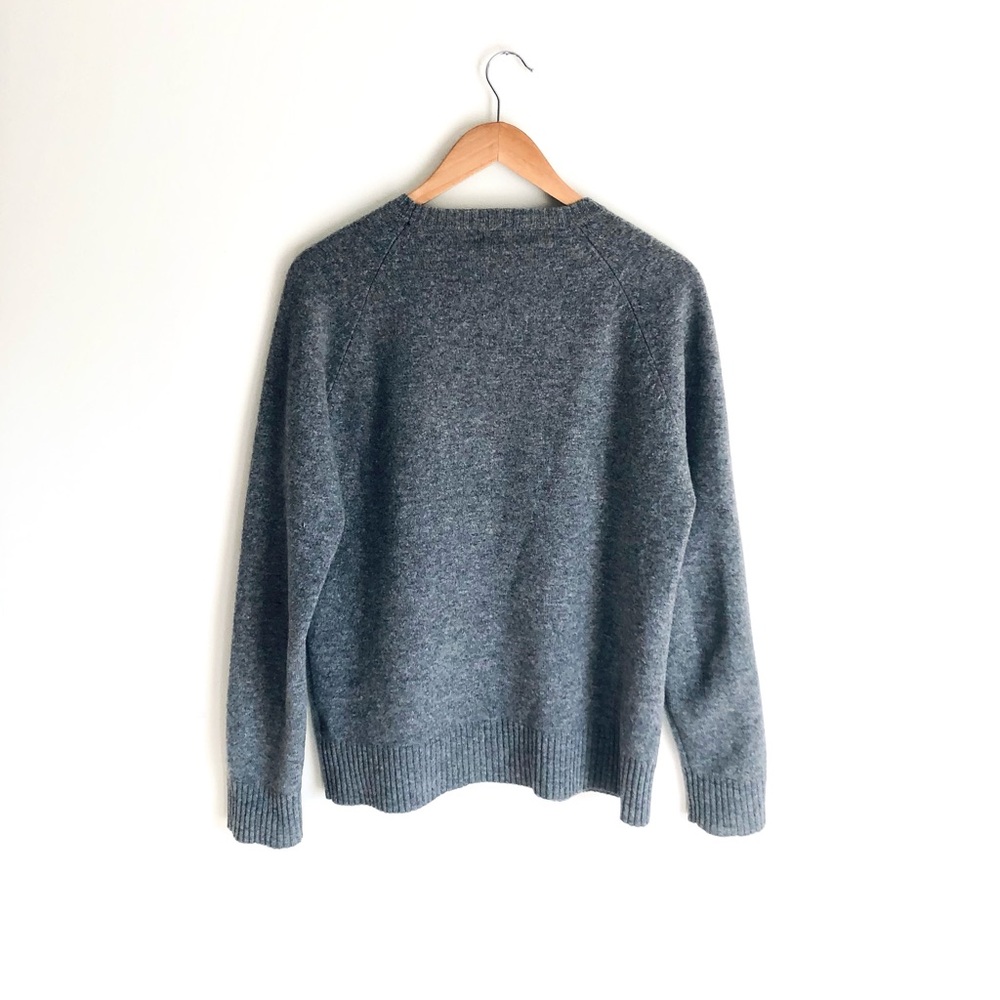 J.Crew Gray Lambswool Sweater - Picture 11 of 14